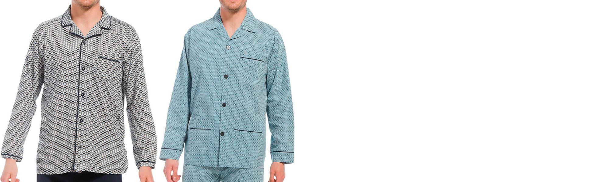 Stijlvolle pyjama's met knopen voor heren