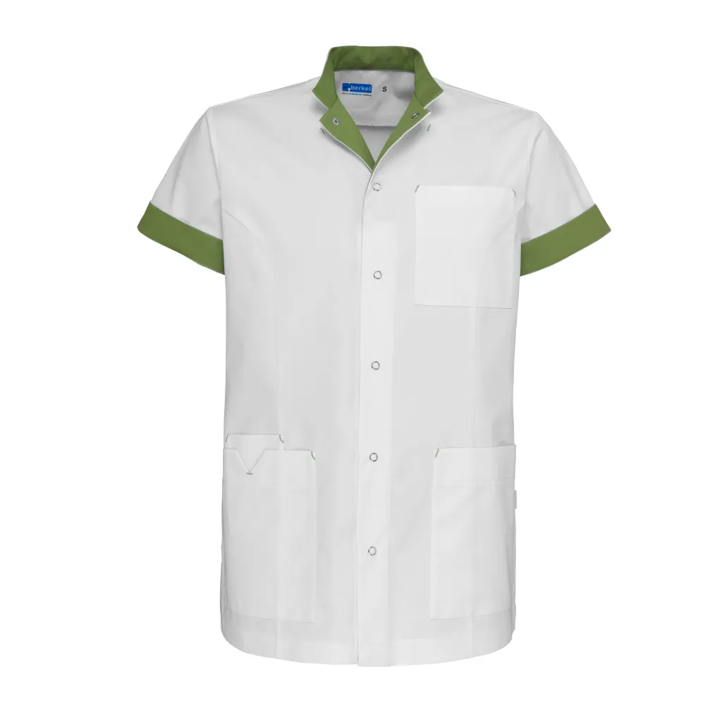 Zorgjas de berkel Jaimy met kleuraccenten Groen personaliseerbaar.webp