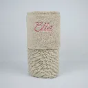 Geweven dekentje met fleece en naam.webp