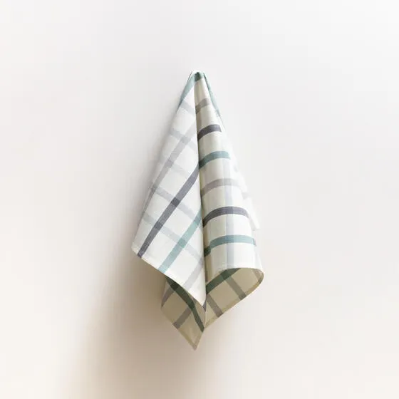 Keukenhanddoek grote ruit grijs.webp