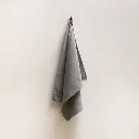 keukenhanddoek met lederen lusje Middengrijs.webp