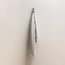 keukenhanddoek met lederen lusje Lichtgrijs.webp