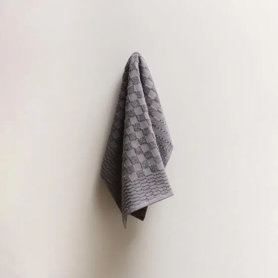 Keukenhanddoek badstof grijs.webp