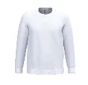 Sweater met ronde hals personaliseerbaar met naam wit.webp