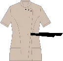 Tuniek Emma Beige Personaliseerbaar met naam tekening.webp