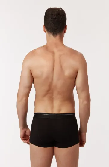 Woody boxershort CLM-Kort zwart achterkant.webp