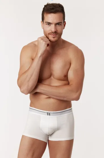 Woody boxershort CLM-Kort wit.webp