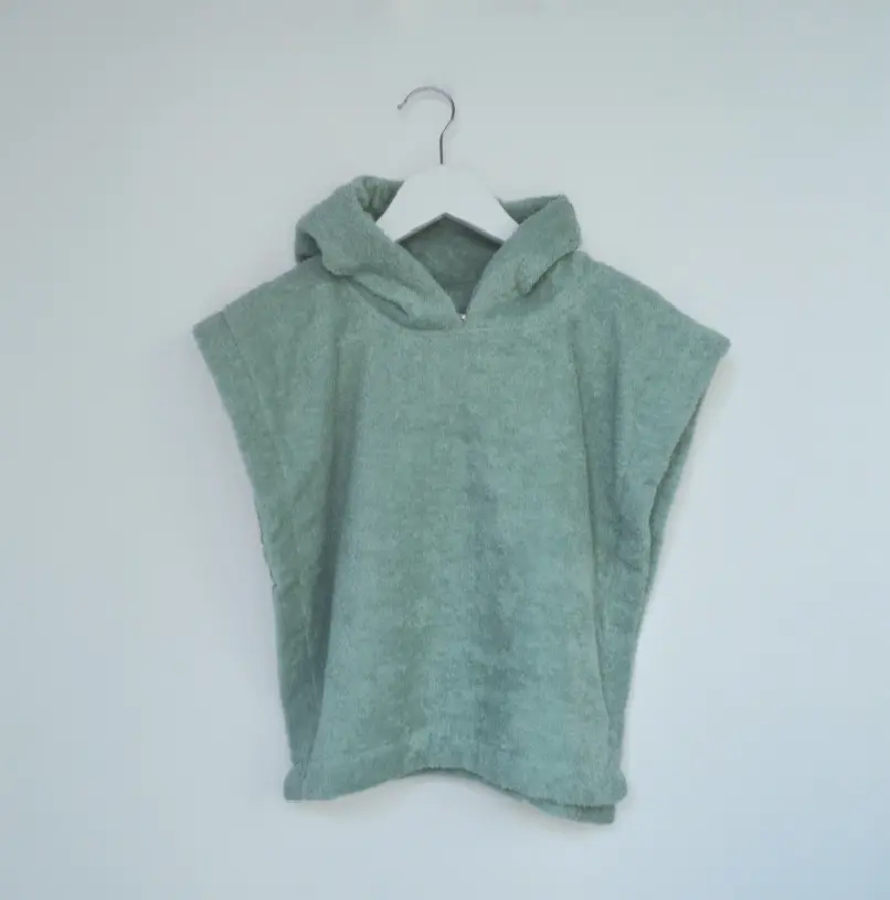 Poncho kinderen (Zand, 3-4 jaar (45x45cm))