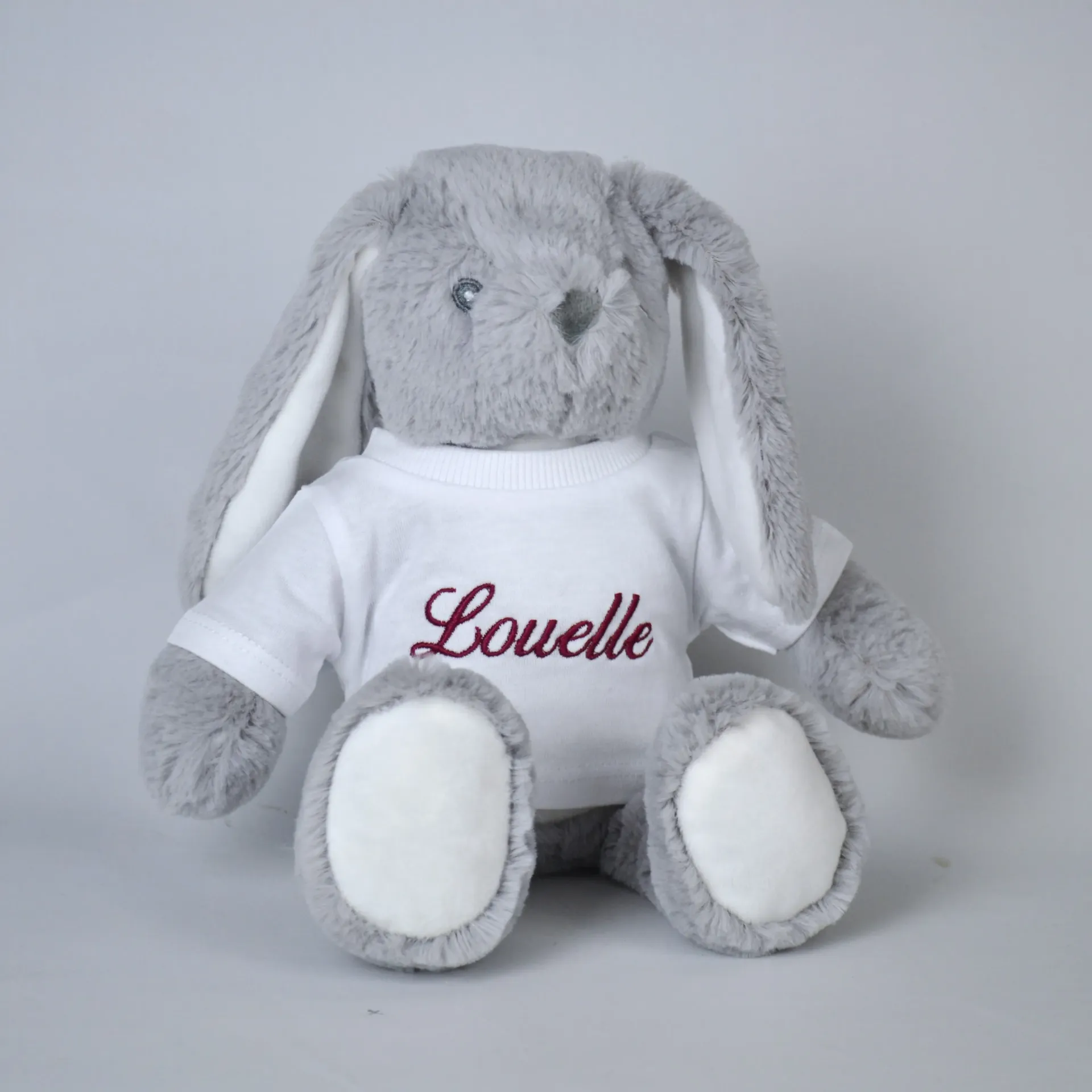 [L-shop - Konijn GRIJS - MM060] Knuffel Konijn (Grijs)