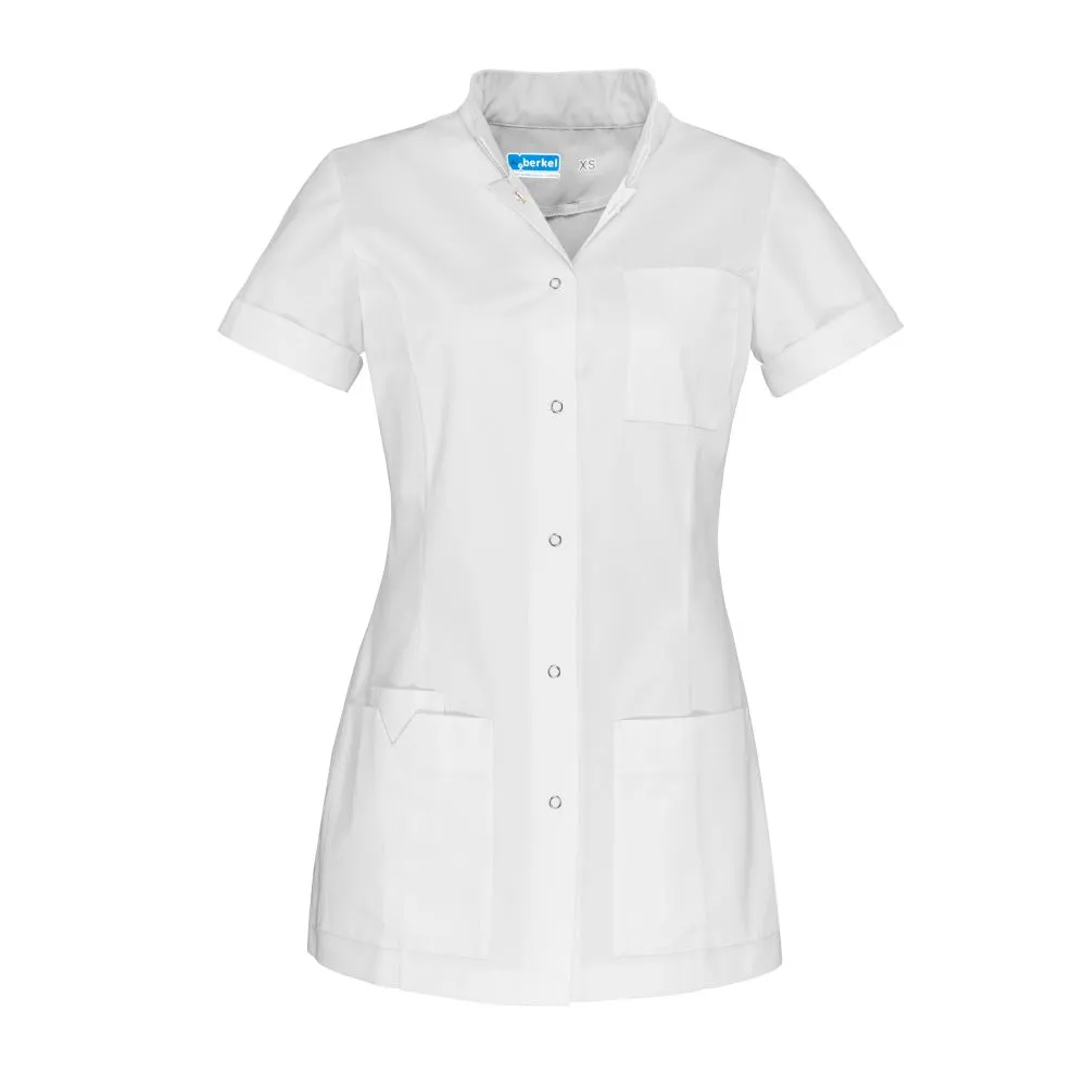 [De Berkel E-mail - Jill wit/wit Maat XS -B4310-326-001] Zorgjas Jill: Personaliseerbaar (XS, Wit)