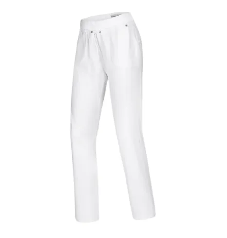 Witte broek brede boord
