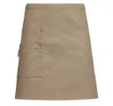 Korte schort met handdoekenring
