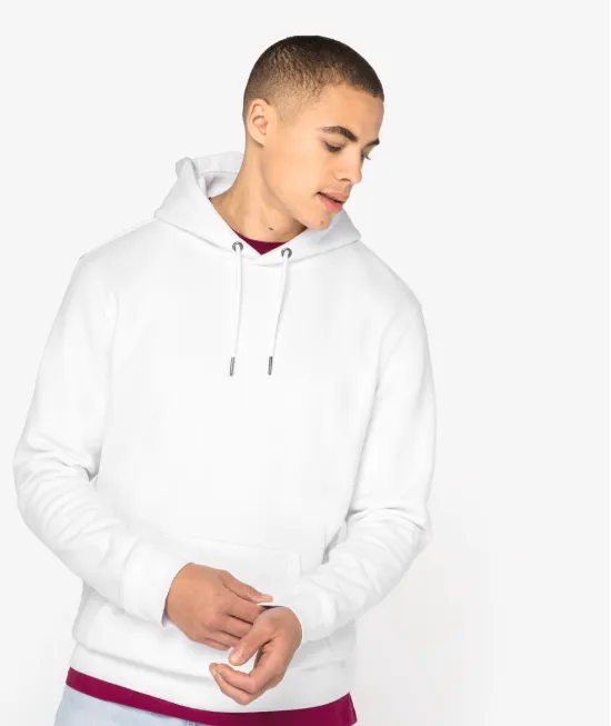 Hoodie Luxe - Personaliseerbaar (Wit, XS)