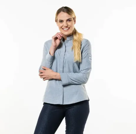 Keukenjas Nordic Dames Gekleurd- Chaud Devant (Grijs, XS)